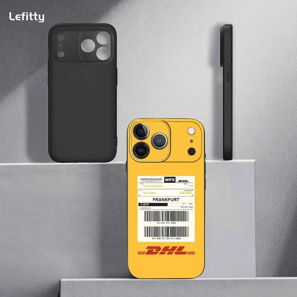 Brand DHL Logo Phone Case For IPhone 17 16 15 14 13 12 11 Pro Max