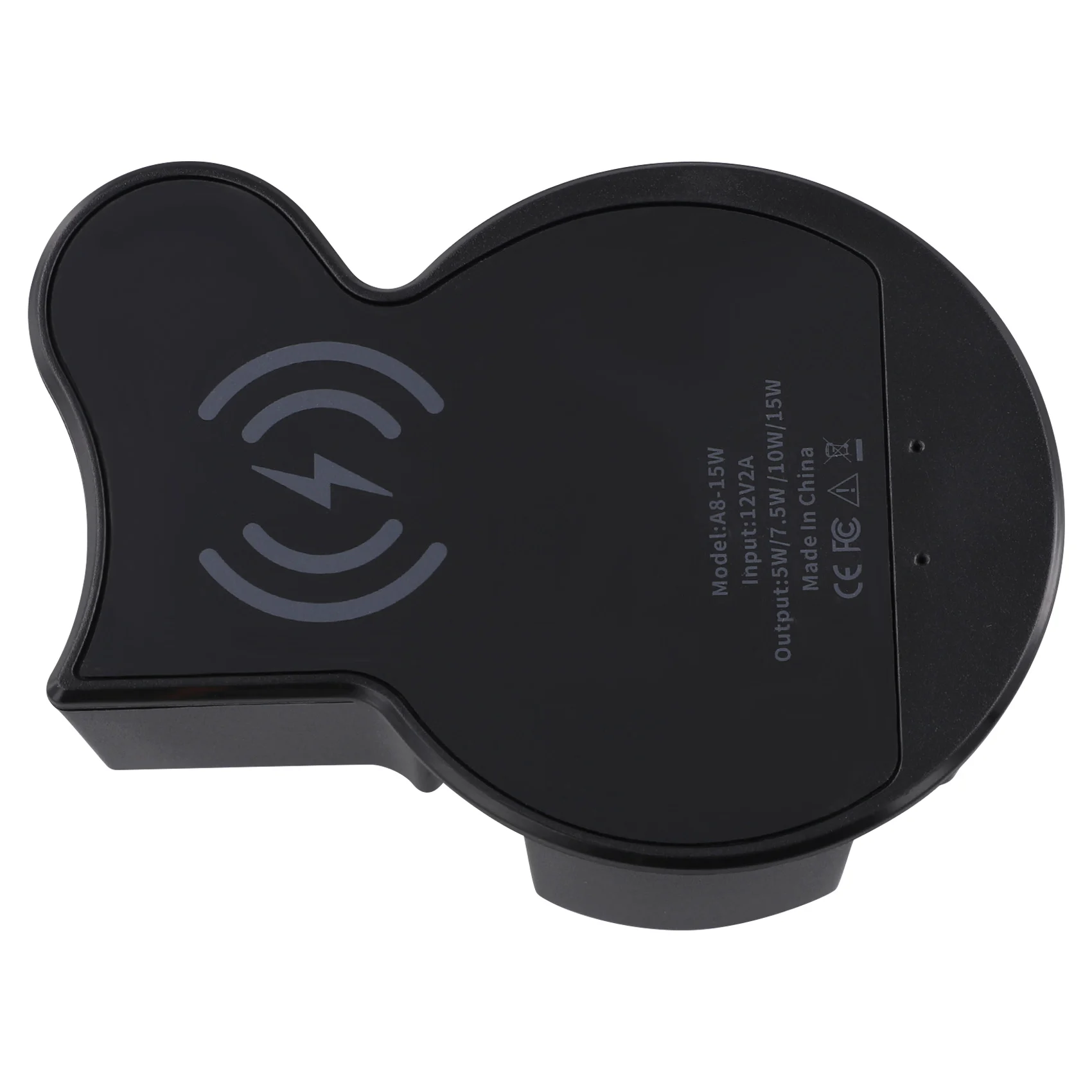 Z0C-hCar Carregador Sem Fio 15W Carregamento Rápido Protocolo QI Isqueiro Carregador USB para Audi A8