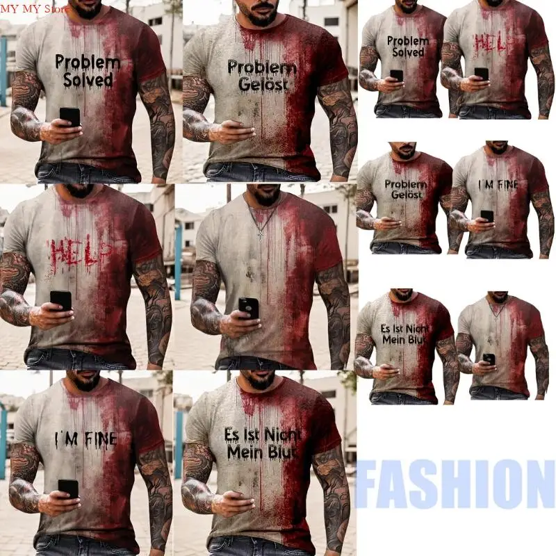 N1he Couleur bloquant le t-shirt à manches courtes pour hommes