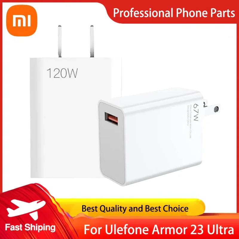 Xiaomi 120w GaN USB C Charger Fast Charging Quick Charge 5.0 USB Fast Charger Adapter For IPhone Samsung PD 25W Fast Charger