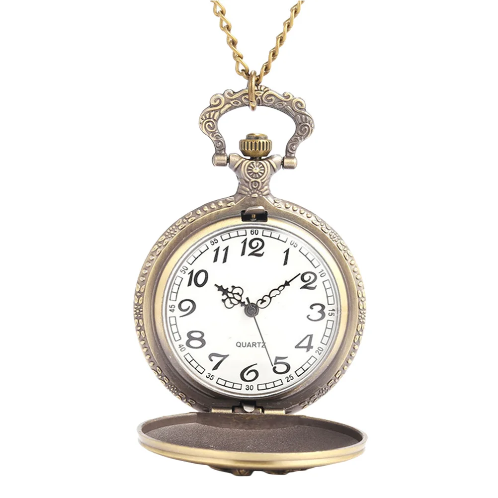 

Vintage Watches for Women Retro Rose Halter Necklace Pocket Choker Zinc Alloy Miss
