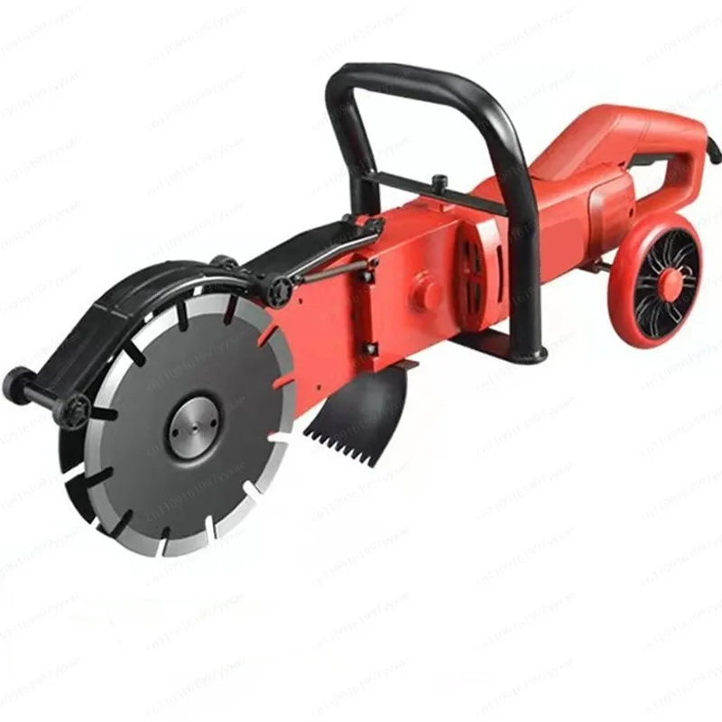 Electric Wall Chaser, Concrete Wall Slotting Slotting Machine, Industrial Concrete Marble Brick Wall Cutter 220V 7200W