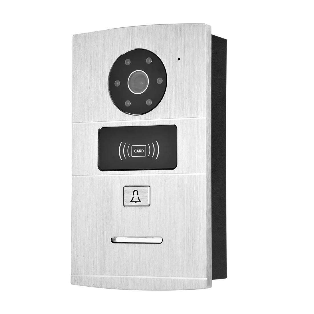 TUYA-visiophone intelligent IP WiFi 7 pouces, système d\'interphone filaire, caméra 1080p, métal intégré, machine externe, déverrouillage par