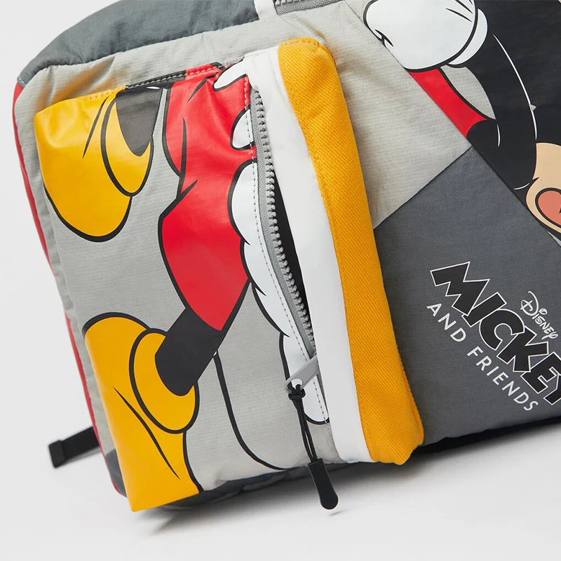 Disney Mickey Mouse Cartoon Canvas Kids Backpack Girls Boy Breathable Kindergarten School Bags Birthday Gift Tiny Backpack