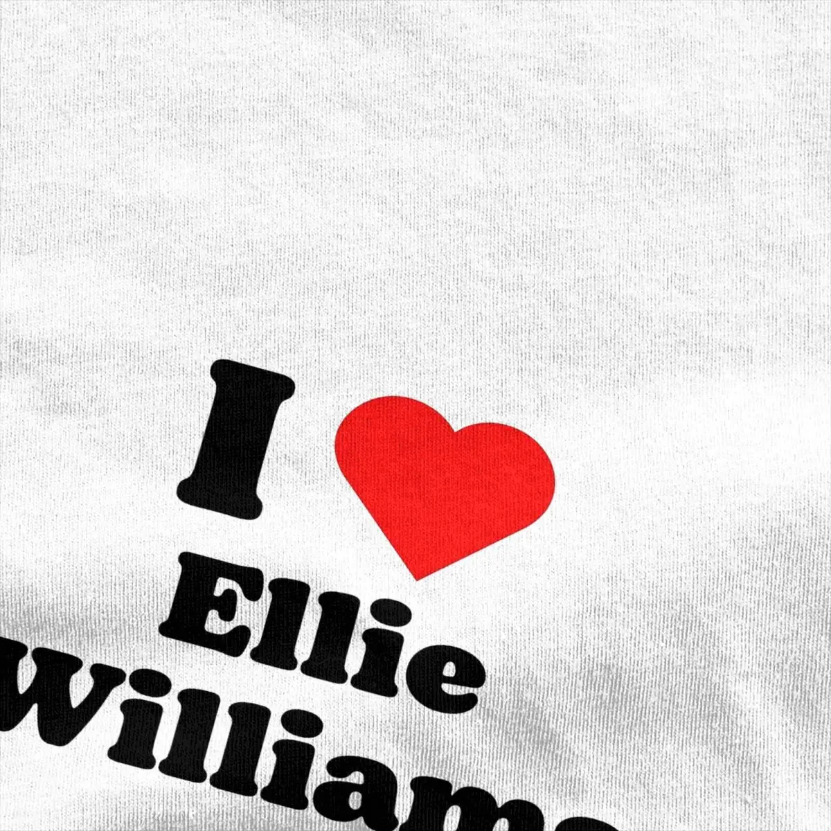 I Love Ellie Williams TLOU T Shirts Men Women\'s Pure Cotton Unique T-Shirt Crewneck The Last of Us Tees Short Sleeve Clothes