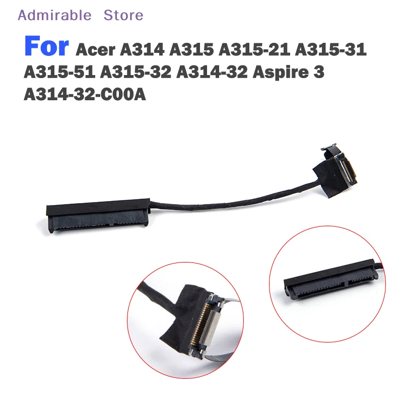 [W]For  A314 A315 A315-21 A315-31 Aspire 3 SATA Hard Drive Connector Flex Cable