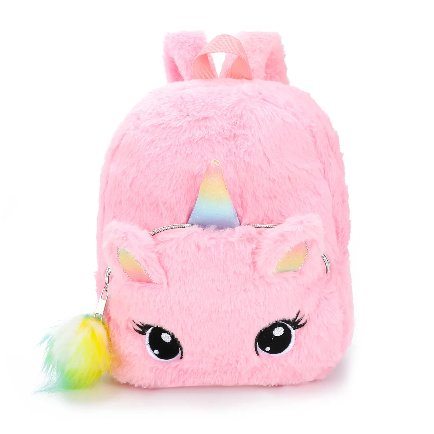 Cute Cartoon Unicorn Kids Girl Backpack Fashion Plush Backpack Kindergarten Primary Student Backpack School Bookbag