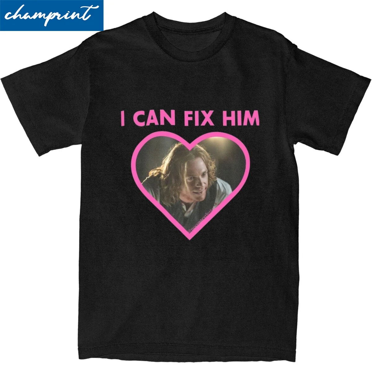 Lestat De Lioncourt I Can Fix Him T-Shirt Interview with the Vampire Funny 100% Cotton Crewneck Short Sleeve T Shirt Clothes