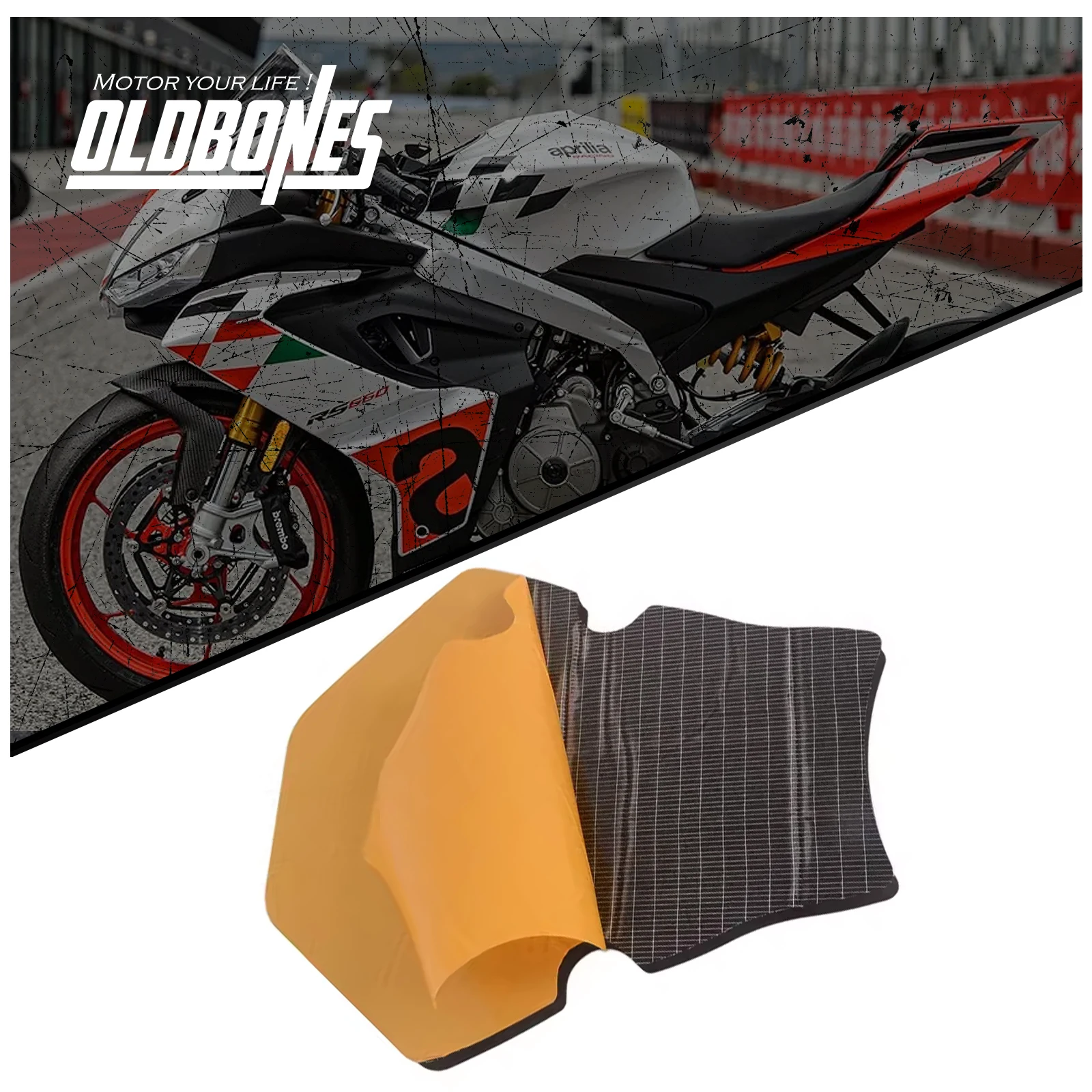 15MMThickness High Density Race Foam Cushion Seat Pad Soft Mat Strong Adhesive For Aprilia RS660 RS 660 2020 2021 2022 2023 2024