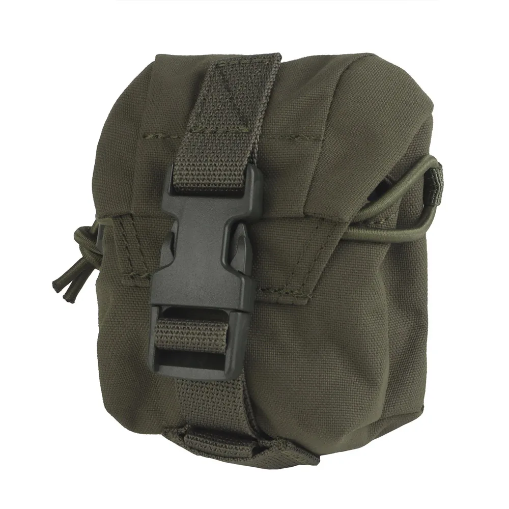 Tactical Multi-Purpose Grenade Pouch Frag Pouch with MOLLE Straps Storage for M67 Pouch Outdoor Hunting Accessories
