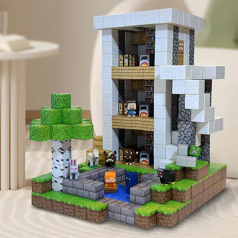 Verstecktes Blockpuzzle mit 120 Stufen: ab 3 Jahren, ABS-Material, verbessert die Logik und räumliche Argumentation, geeignet für 3-8-Jährige