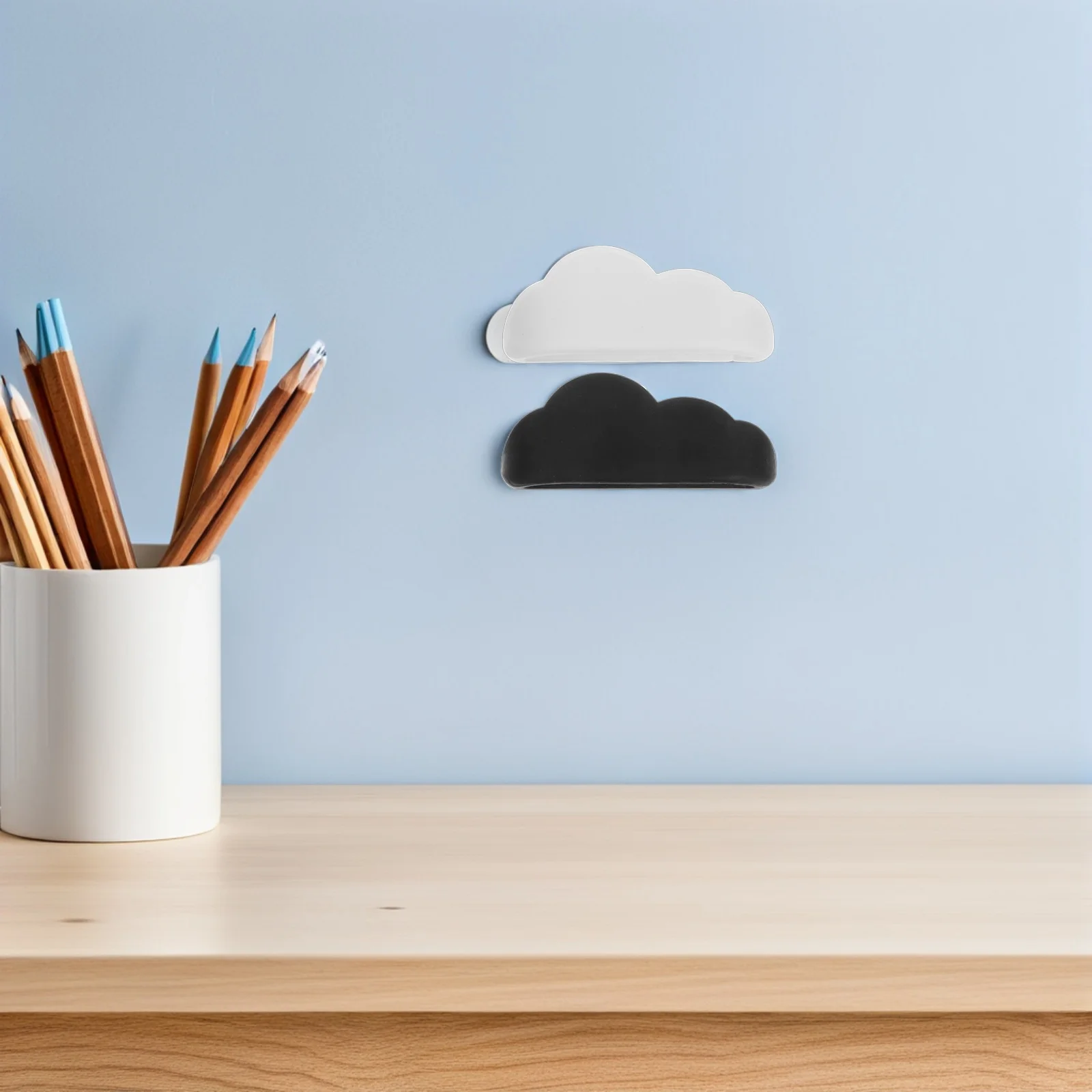 

16Pcs Self Adhesive Cloud Wire Clips Cable Organizer for Desk Wall Mount Cord Holder Tpr Material Strong Adhesion for Home