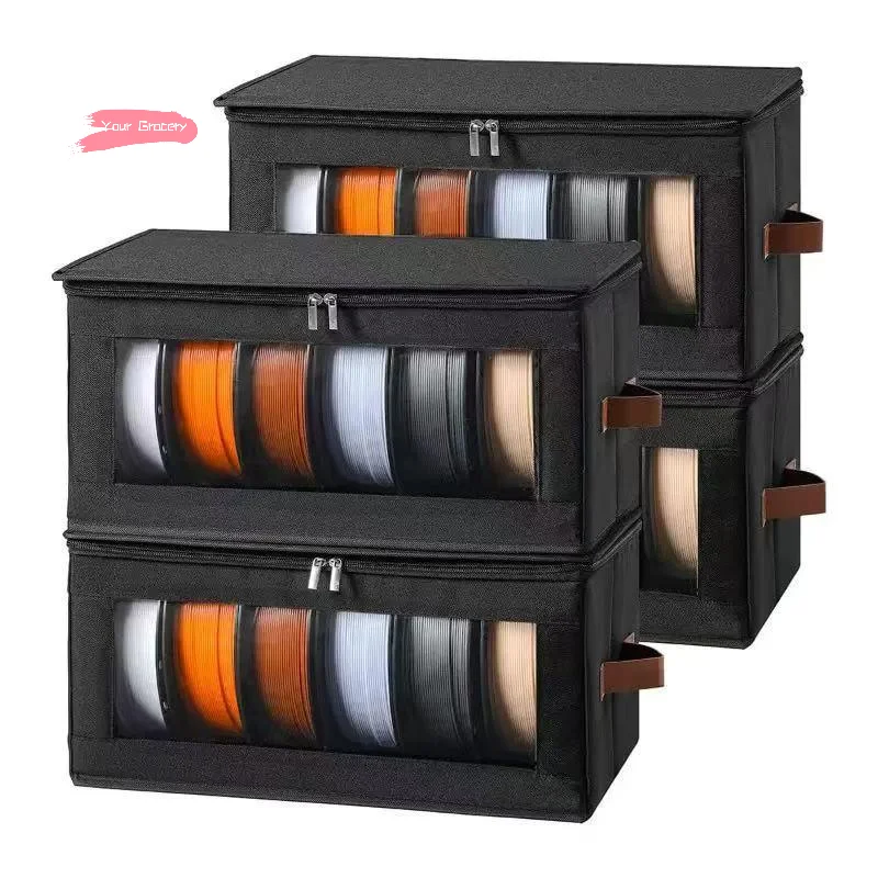 

Y-Filament Storage Box - 3D Printer Filament Storage Containers 3D Printing Accessories Holder Rack For Home, Office Workshop