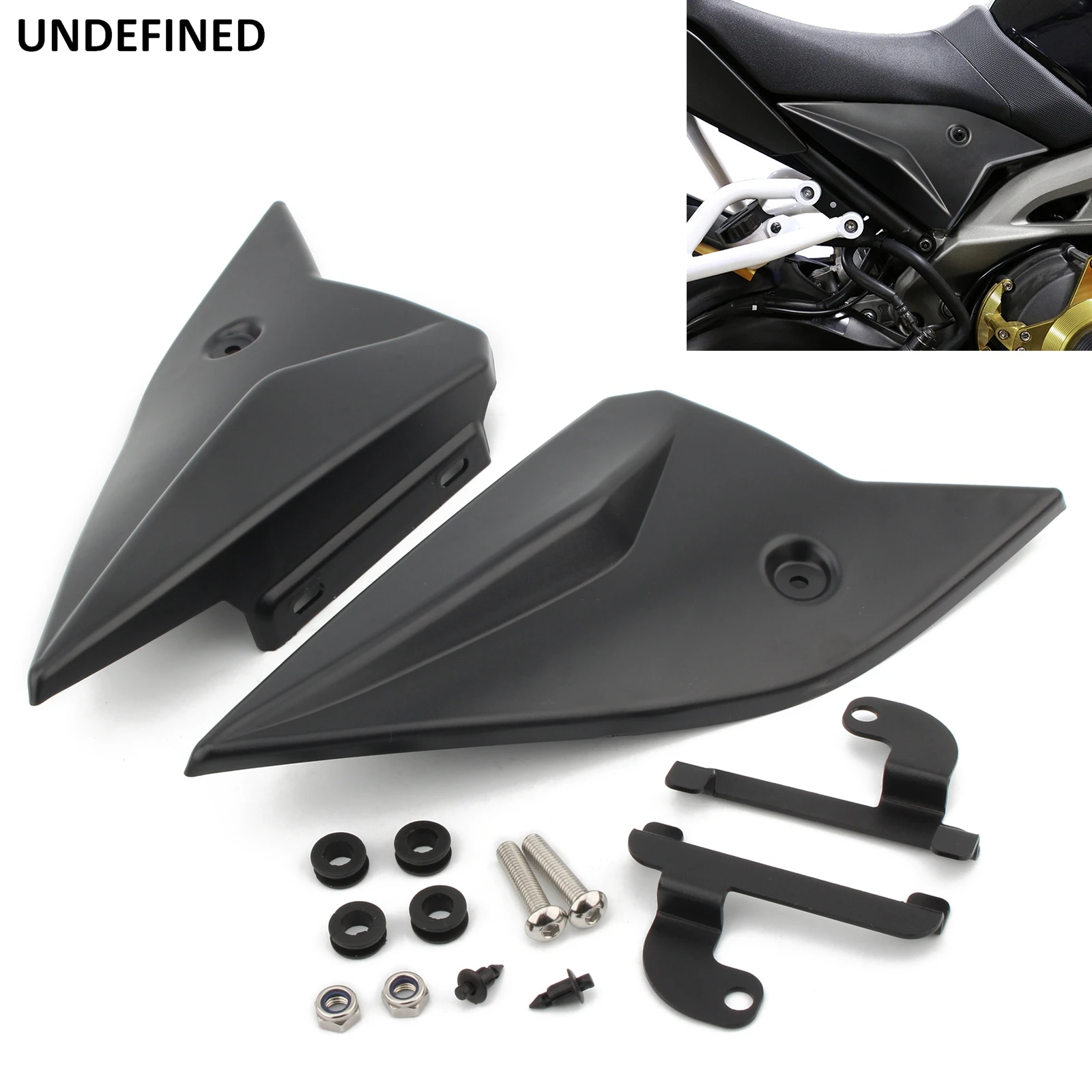 

Motorcycle Side Panels Cover Fairing For Yamaha MT-09 FZ-09 MT09 FZ09 2014-2020 2015 2016 2017 2018 2019 Moto Accessories Black