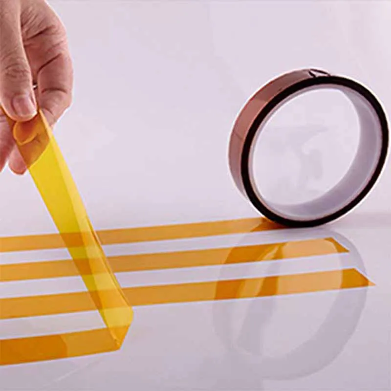 33M Heat Resistant Polyimide Film Tape Used For PCB Masking Battery Packaging Electrical Tasks Without Adhesive Residue
