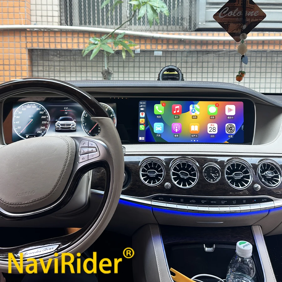 Android Carplay For Benz S Class W222 2014-2017 Navigation Auto Stereo Car Radio Audio Multimedia Video Player Head Unit 4G WIFI