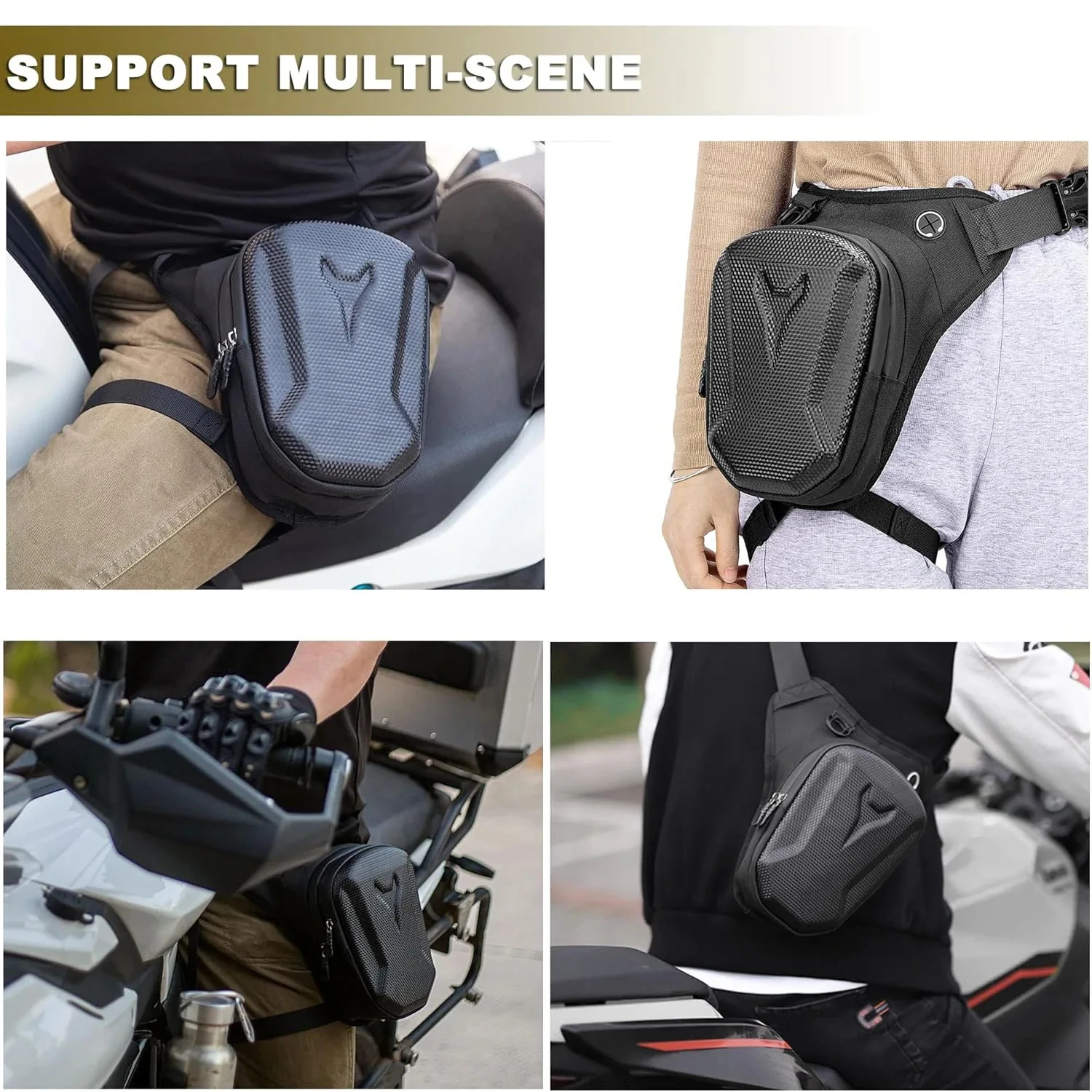 حقيبة ساق للدراجات النارية مقا - مراجعة Motorcycle Gear Travel Bag وسعره