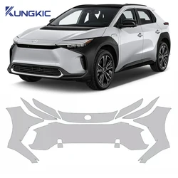 For Toyota BZ4X 2022-2023 Car Front Bumper Paint Protection Film TPU Pre-cut Anti-scratch Body Sticker Repair Transparent 8.5mil