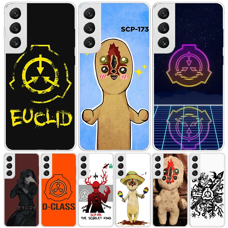 SCP Special Containment 173 Phone Case For Samsung Galaxy S24 S23 S22 S21 FE S20 Ultra S10 Plus S10E S9 S8 + Art Customized Coqu