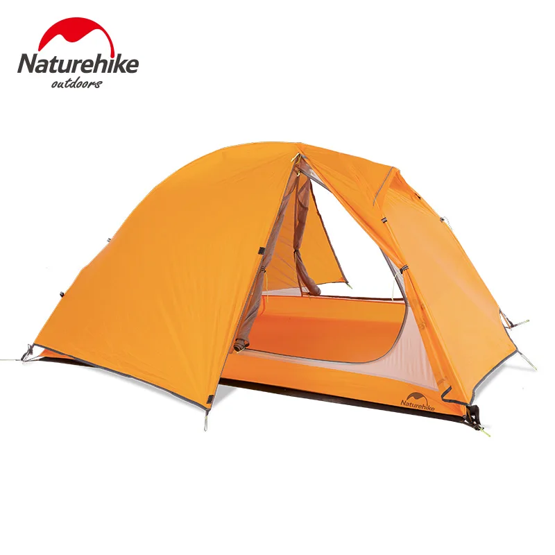 Imagem -03 - Naturehike 12 Pessoa Dupla Camada Ultraleve Tenda Piquenique ao ar Livre Estações Barraca de Acampamento à Prova D20água 20d Silicone Tenda Nh18a180-d