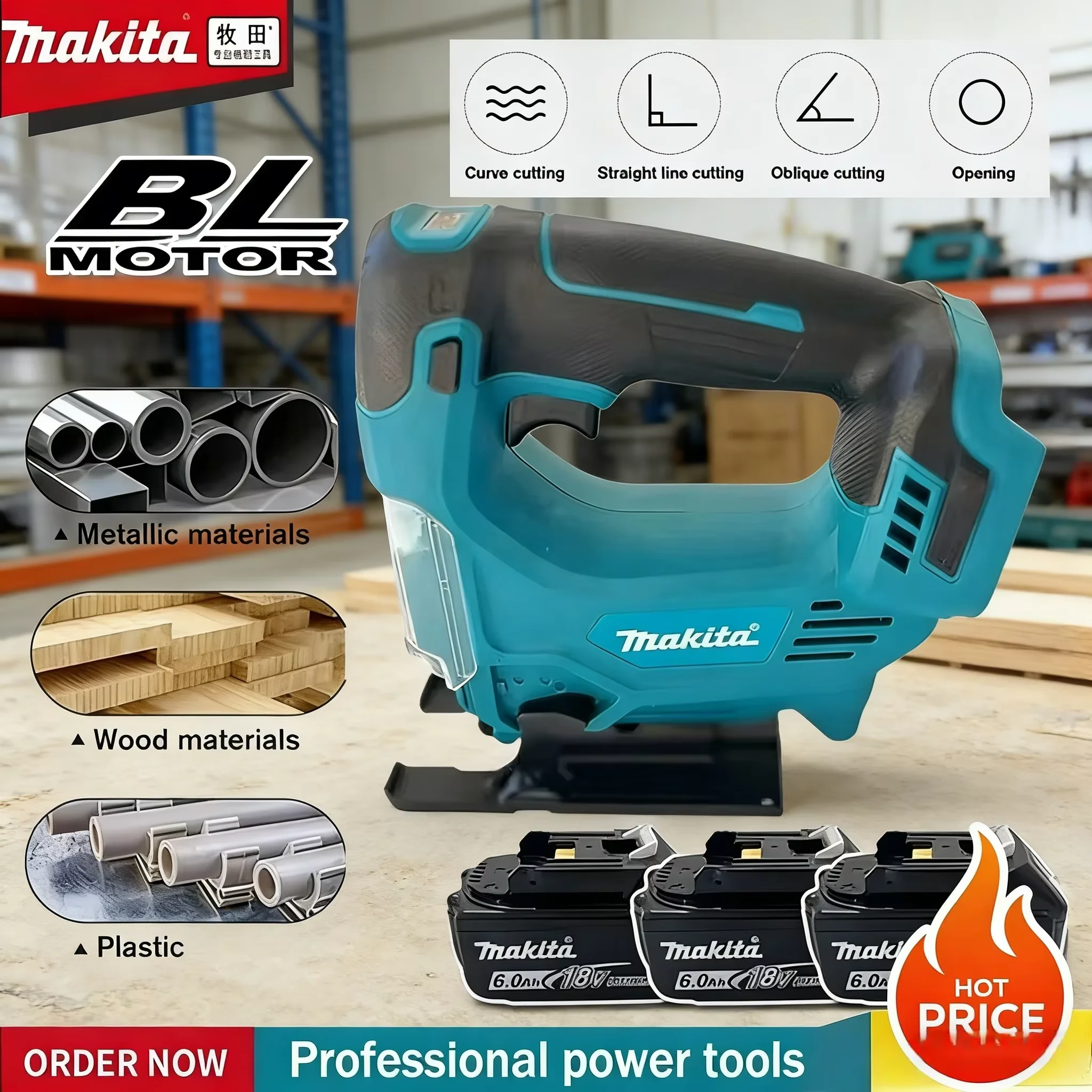 scie-plongeante-electrique-sans-fil-makita-18v-machine-de-decoupe-multifonctionnelle-pour-le-travail-du-bois-outil-electrique-robuste-compatible