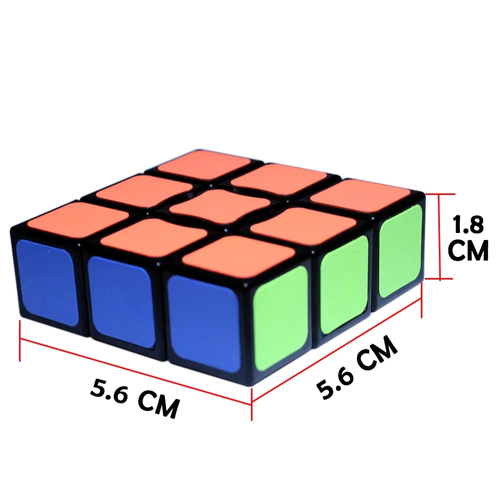 Magische Kubus Één Laag Twist 133 Stickers Platte Cubu Magico Hersenkraker Voor Kinderen 4 Jaar Oud Vroeg Leren Puzzel Logisch Denken