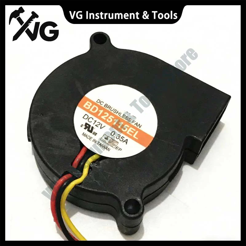 For Original Y.S TECH BD125115EL DC 12V 0.35A 50x50x15mm 3-Wire Brand new Server Cooling Fan