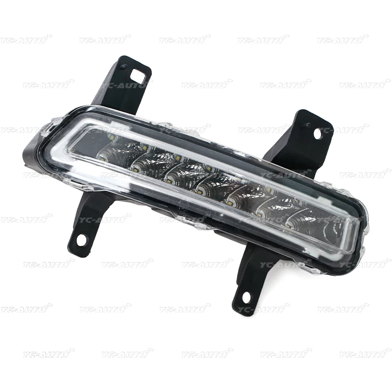 Car LED DRL Daytime Running Light For Geely Emgrand 7 EC718 2010-2014 Fog Light Fog Lamp Frame Cover