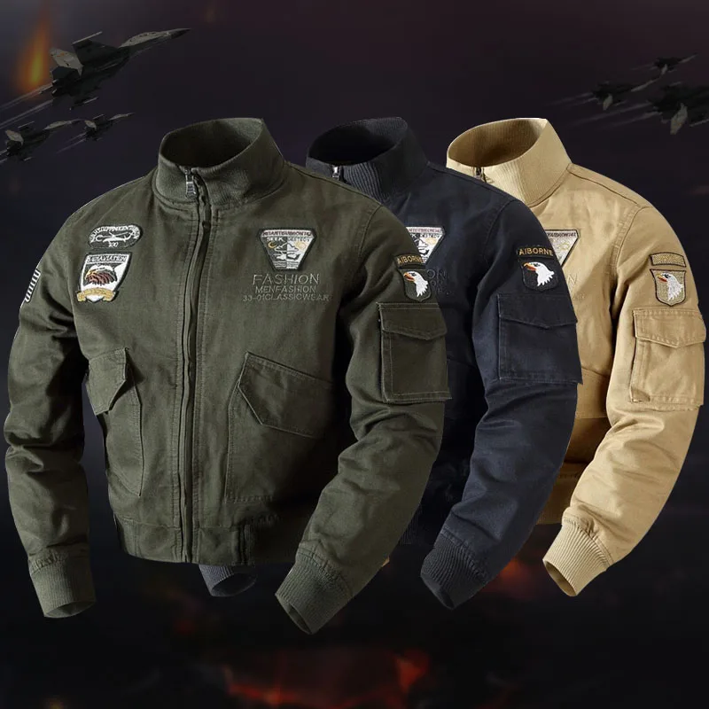 veste-en-coton-doublee-polaire-pour-homme-style-militaire-decontracte-grande-taille-manteau-de-pilote-equipement-de-voyage-et-d'exterieur-pour-fans