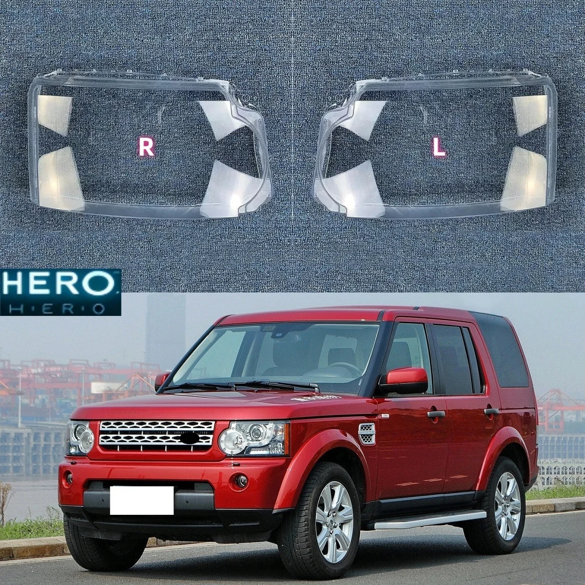 

Headlamp Lens For Land Rover Discovery 4 LR4 2010 2011 2012 2013 Headlight Glass Cover Shell Replace The Original Lampshades