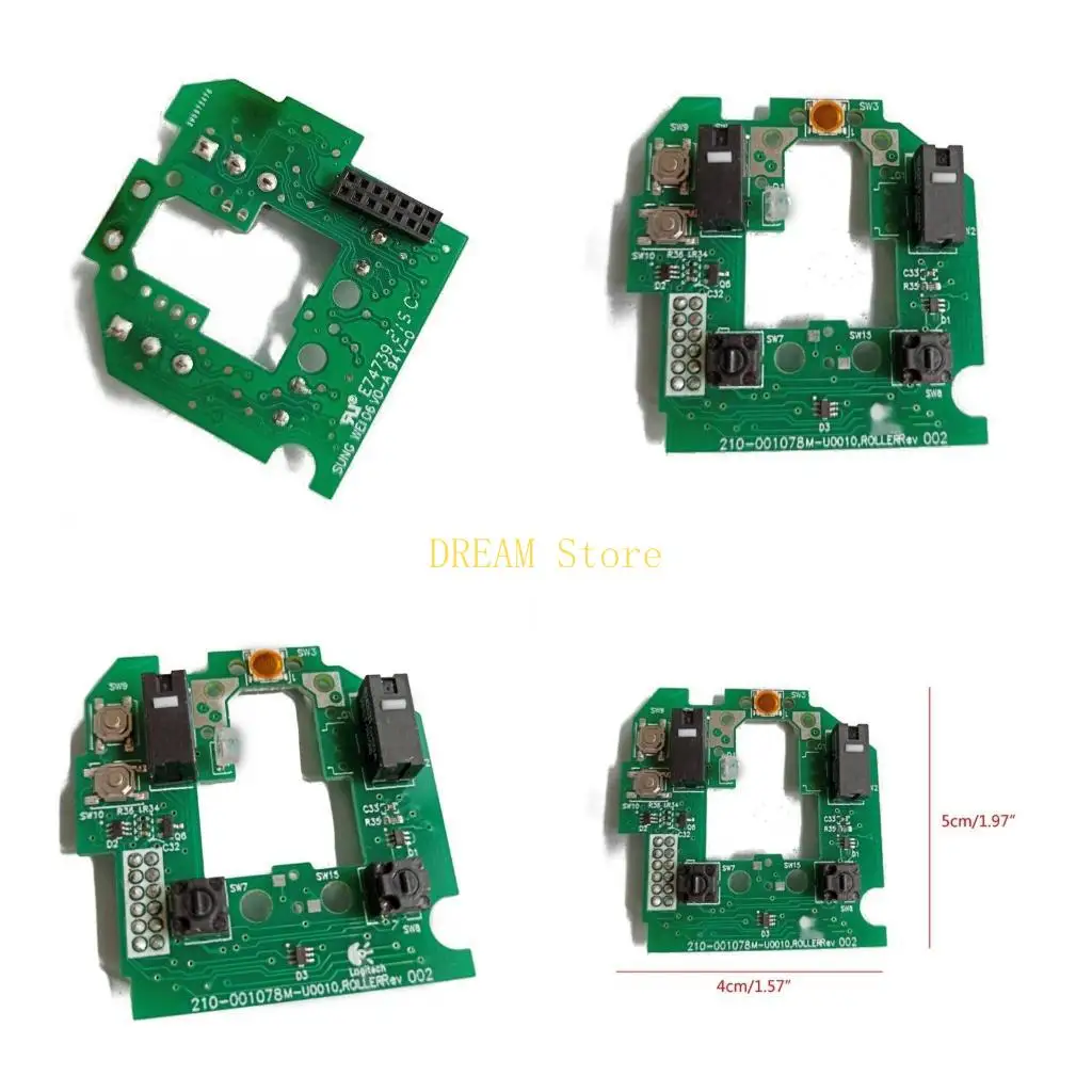 

Gaming Mouse Micro Button Upper Micro Switch for G500 G500s Mouse Motherboard best sale