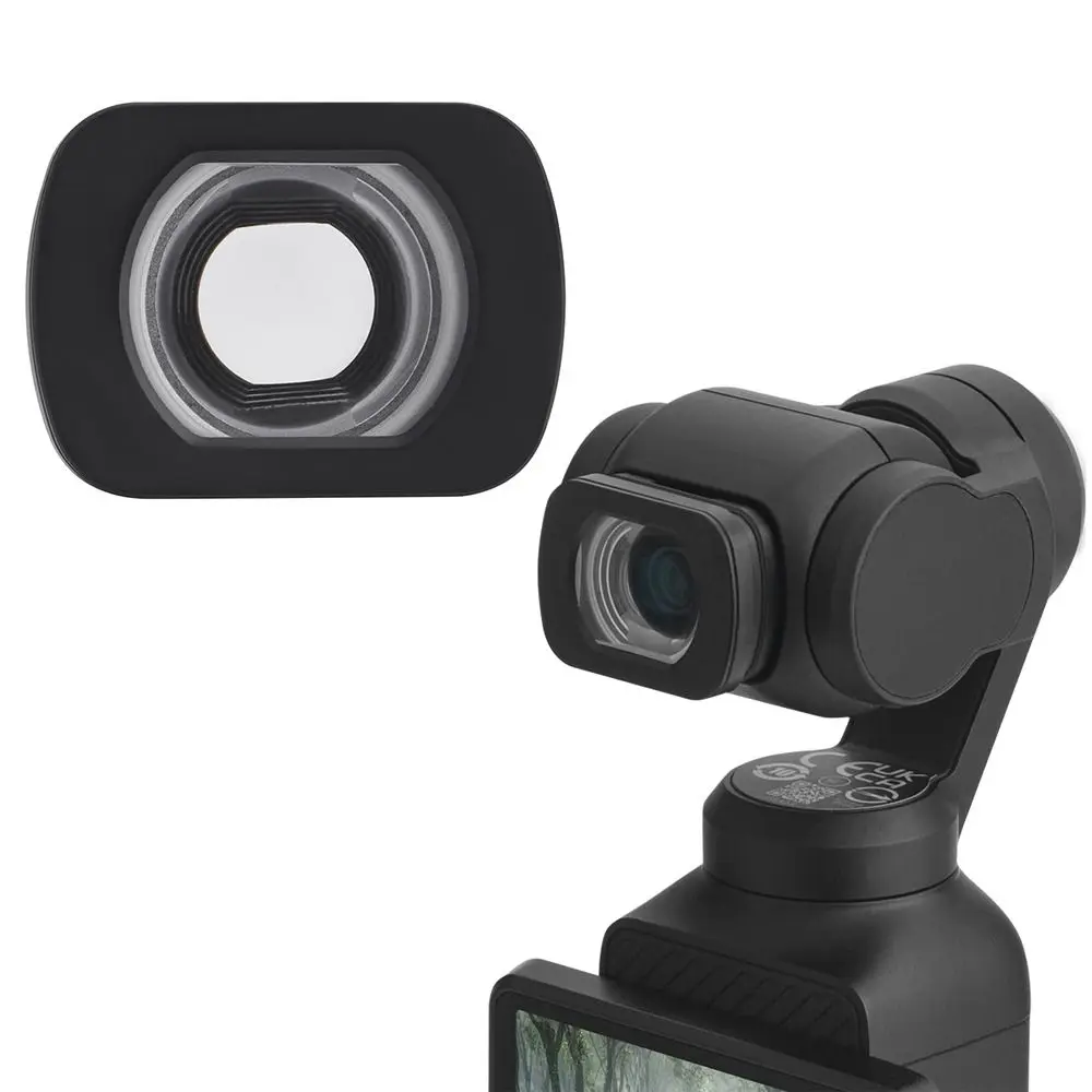 Wide-angle Lens for DJI Osmo Pocket 3 Gimbal Camera Extend FOV to 112° Magnetic Wide Angle Filter Photography Accessory