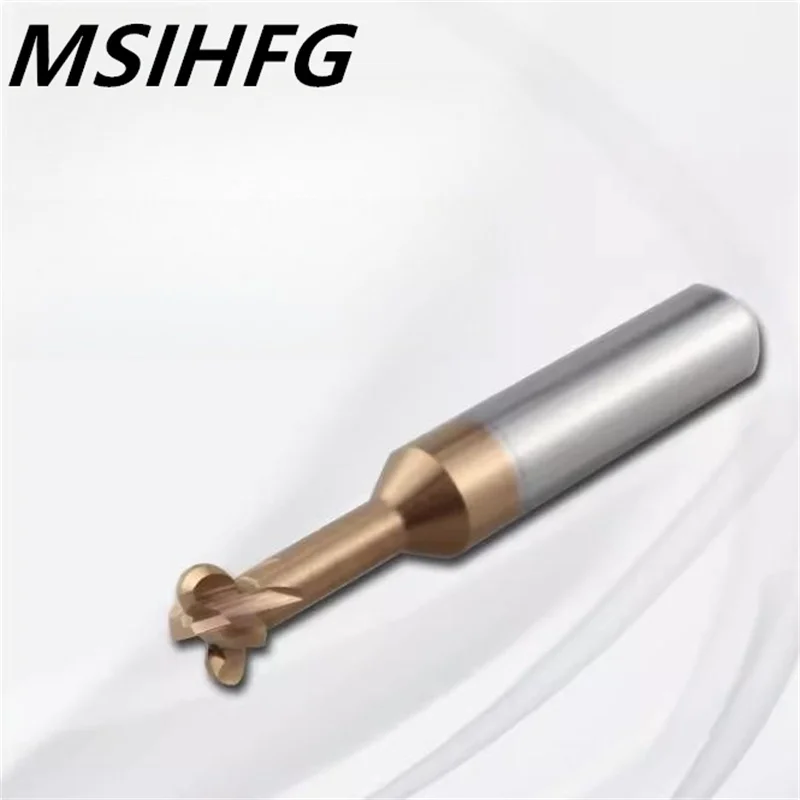 HRC55 Arc T-Shaped Milling Cutter Lollipop End Mill Ball Slot Endmill Solid Carbide Cnc Cutter R6 For Steel Aluminum 3D