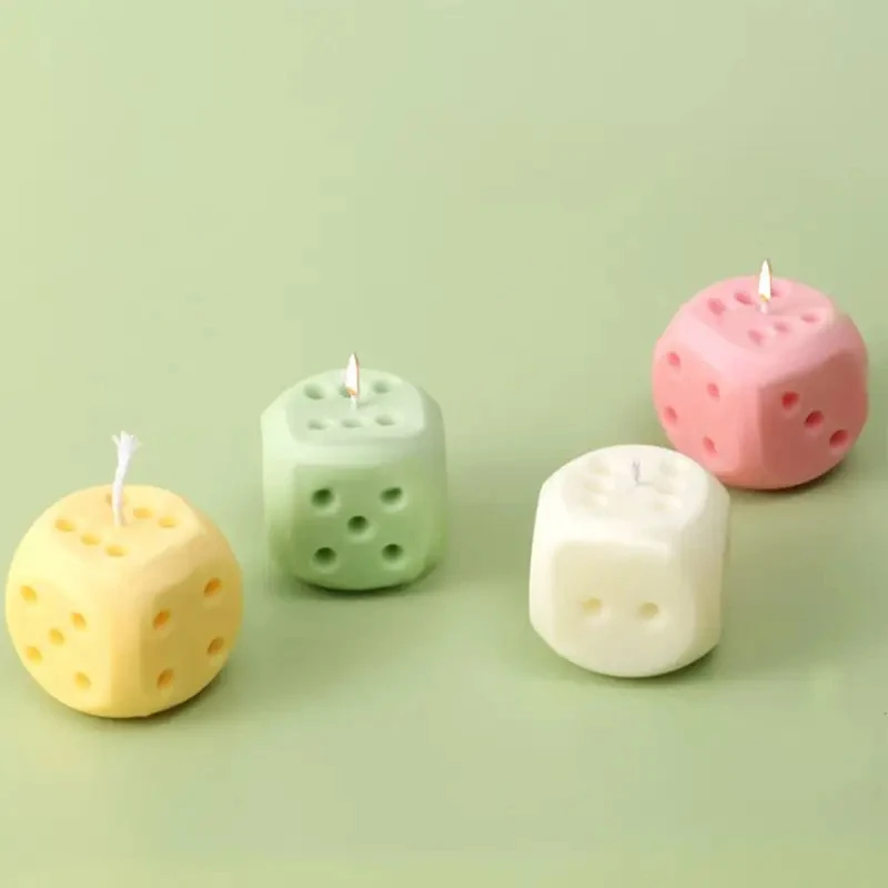 

DIY кристаллическая эпоксидная силиконовая форма, креативные большие игральные кости, лаванда, штукатурка, свеча, мыло, настольное украшение, силиконовые формы из смолы