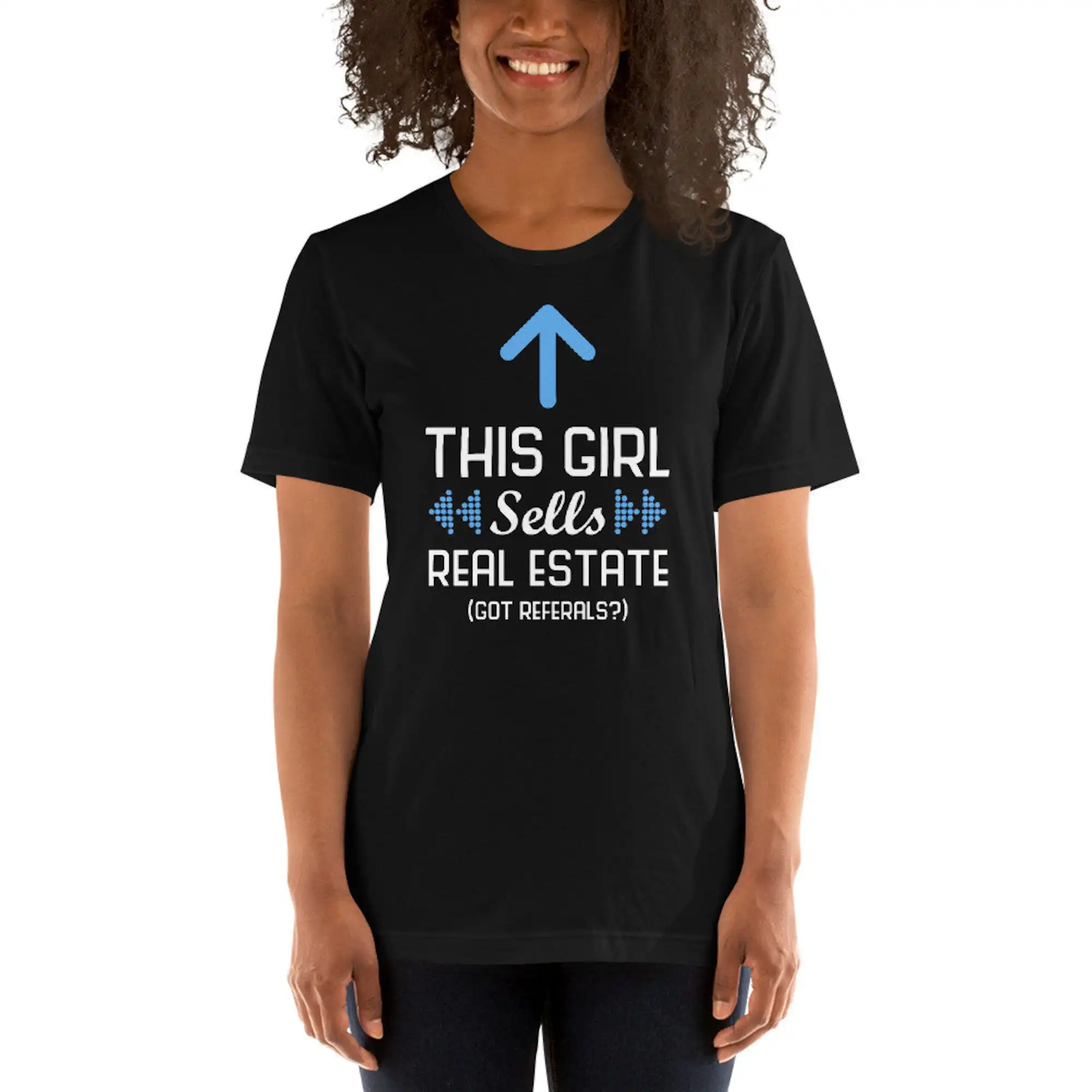 This Girl Sells Real Estate Realtor Marketing Referral House Flipper Investor Unisex T-Shirt