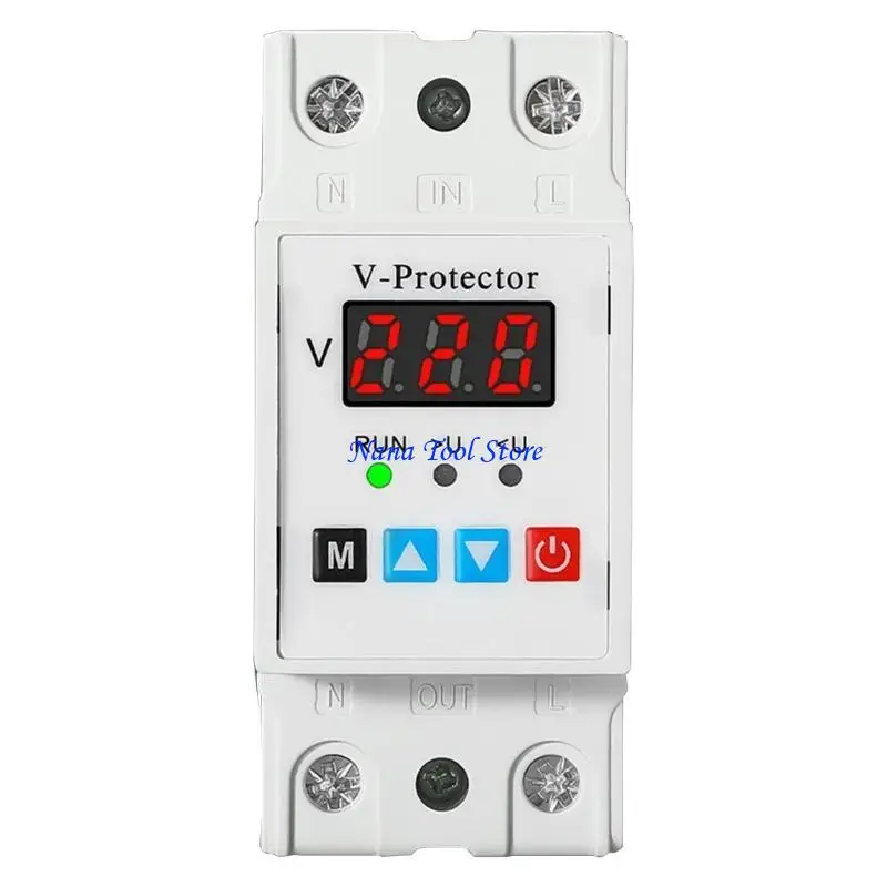 31GJ Automatic Voltages Regulator with Display Plastic Voltages Protect for Continuous Protections Against Voltages Fluctuation