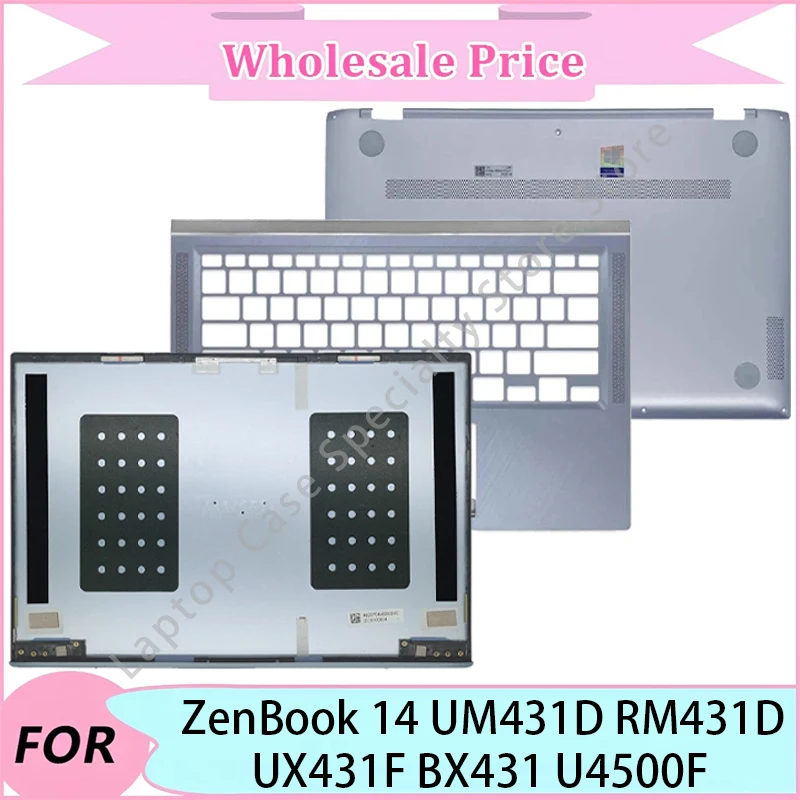 

NEW For ASUS ZenBook 14 UM431D RM431D UX431F BX431 U4500F Laptop LCD Back Cover/Upper Palmrest/Bottom Case
