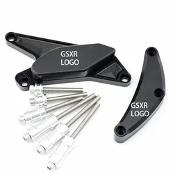 For Suzuki GSXR 750 GSX-R 600 2006 2007 2008 2009 2010 Engine Case Cover Slider Protector Set