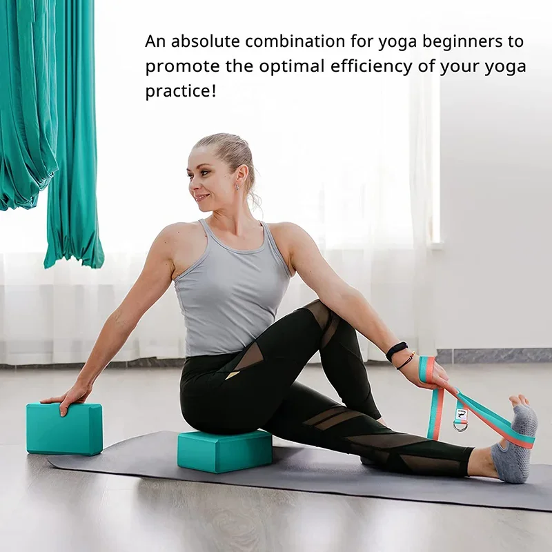 Yoga Building Blocks Cubes Pilates Bricks tappetini di rinforzo sport Yoga forniture esercizio attrezzature per esercizi a casa Fitness Eva