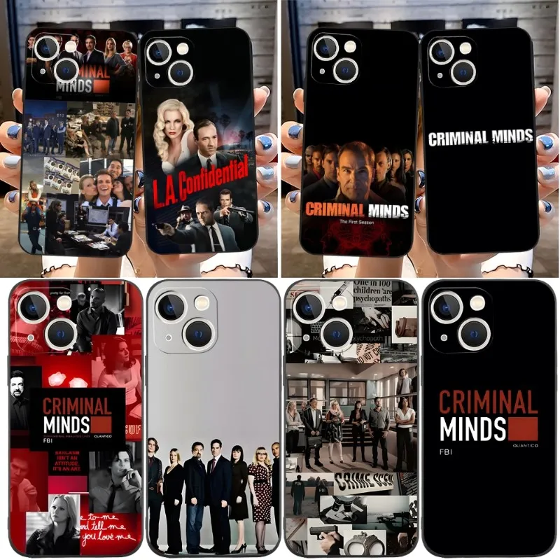 Criminals Minds Phone Case Funda For Apple Iphone 12 Pro 13 11 14 Max Xr X Xs Mini 6 6s 7 8 Plus Design Back Cover