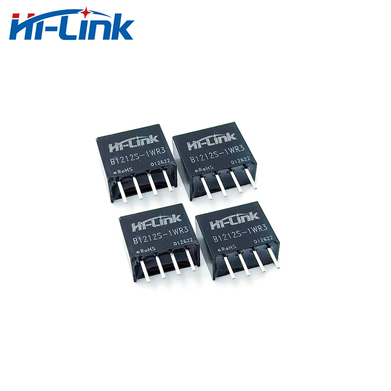 Hi-Link ในครัวเรือน 20 ชิ้น/ล็อตฟรีเรือ 12V DCDC แยก Converter B1212S-1WR3 1W 84mA Output Switching Power Supply โมดูล UL/CE