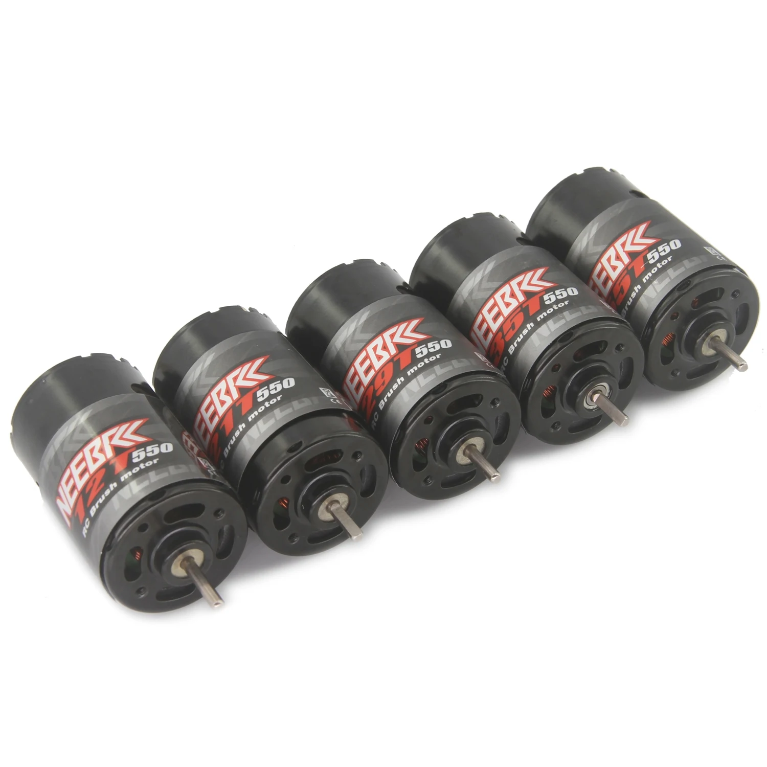 NEEBRC 550 Brushed Motor Waterproof 12T 21T 29T 35T 55T for 1:10 RC Crawler Axial SCX10 AXI03007 JL 90046 TRX4 TRX6 RC Parts