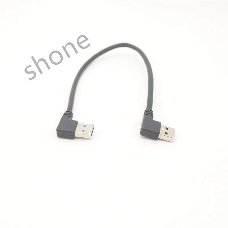 Manufacturer spot, double elbow USB3.0 extension line USB male to female extension line double elbow AM bend turn AF