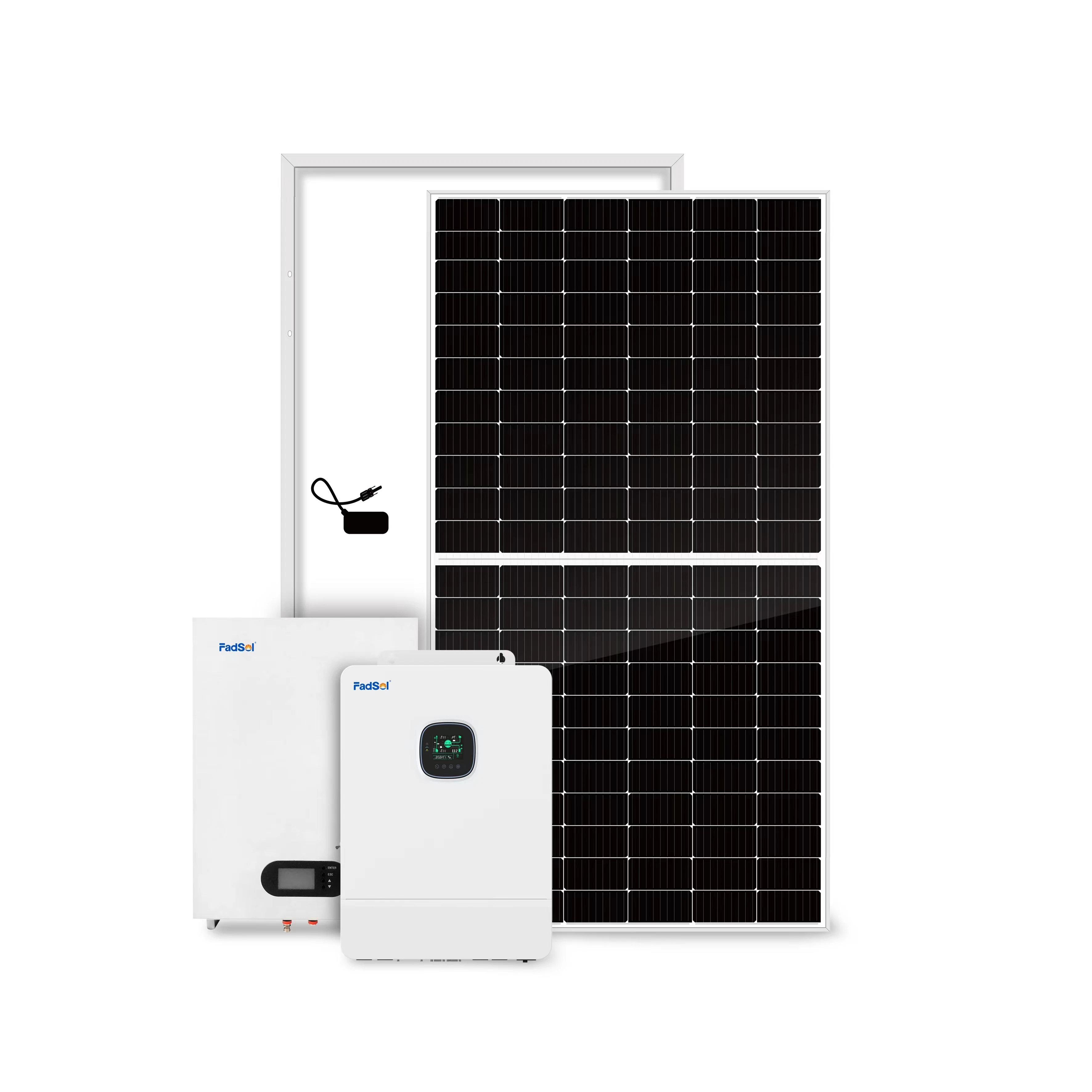 Solar Energy System 20Kw Complete Kit Off Grid Solar Panels with Inverter Battery Power Set Solar Kits for Home