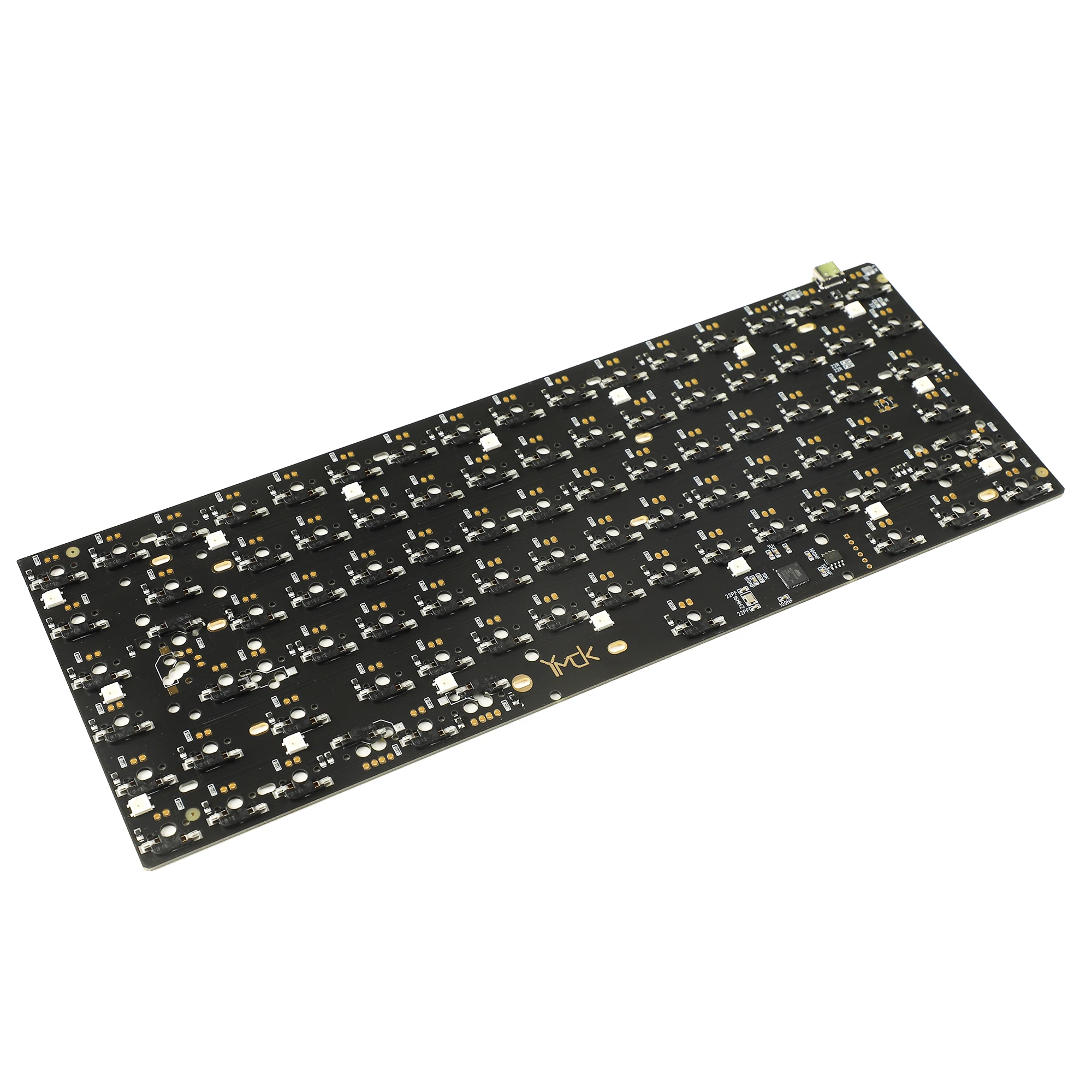 

75% 84 QMK VIA ANSI ISO Hotswap PCB 75V3 Kailh Hot Socket PCB Fully Programmable For YMD75 V2 KDB75 75 V3 Mechanical Keyboard