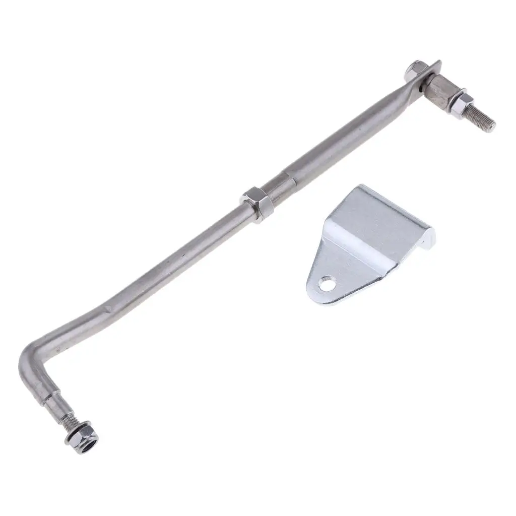 Stainless Steel Outboard Steering Rod Link-Throttle Lever 33cm / 13'' Durable & Corrosion Resistant Light Weight