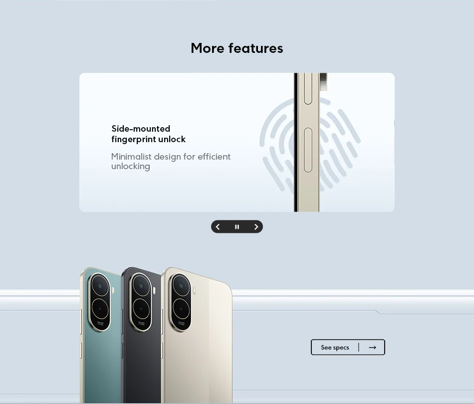 Global Version POCO C81 Pro smartphone UNISOC T7250 processor 6.9" LCD display 13MP main camera 6000mAh 3.5mm headphone