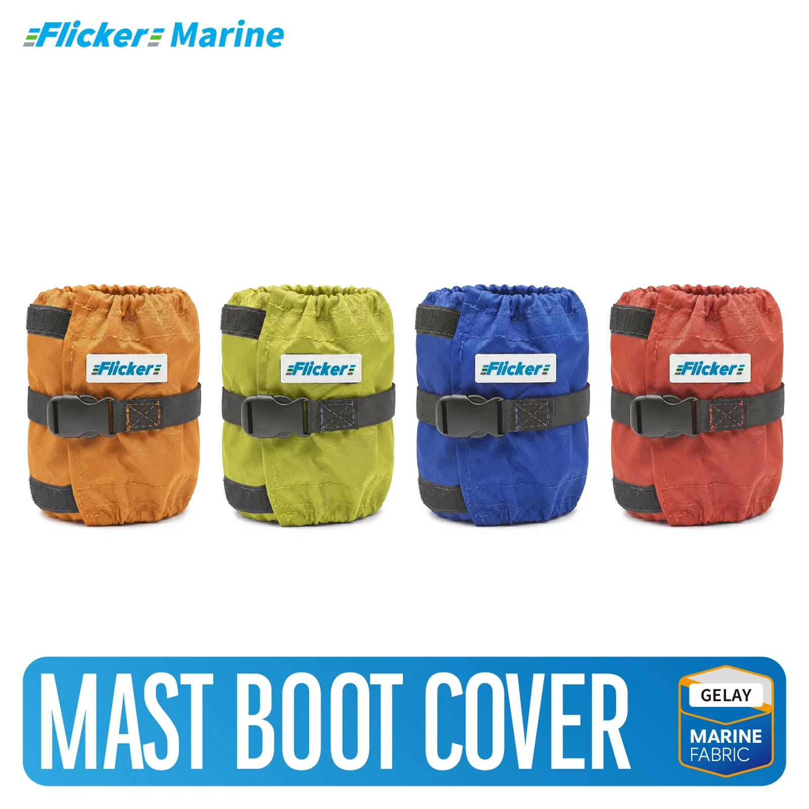 Flicker MAST BOOT COVER Compatible with Sailboat Mast, Marine Protective Cover, Multiple Colors Available