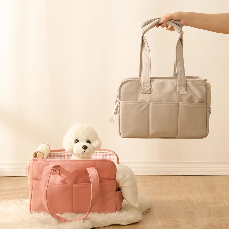 

Fashion Portable Ventilation Cat Dog Carriers Pet Tote Bag Travel Outdoor Easy Carry Puppies Shoulder Bag Handbag