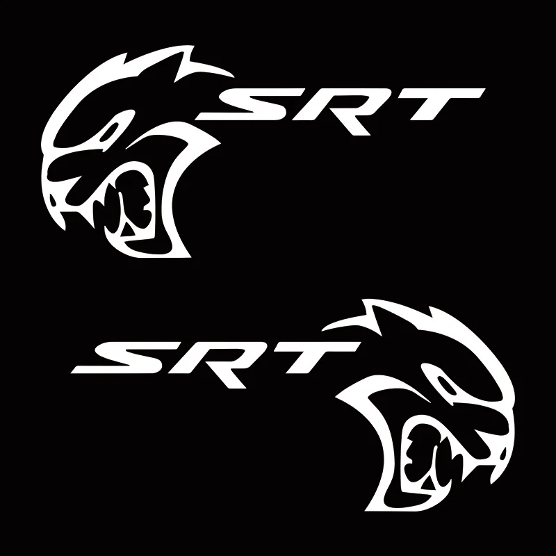 ملصقات حواجب عجلة السيارة لسيارة دودج تشارجر تشالينجر SXT عيار دورانجو المنتقم ملحقات ضبط السيارات شارات الفينيل للجسم بالكامل #6